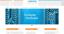 Desktop Screenshot of noveltechno.com